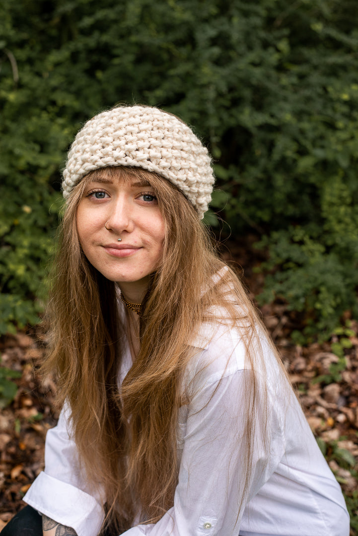 Matching Pebble Headband & Cowl Set