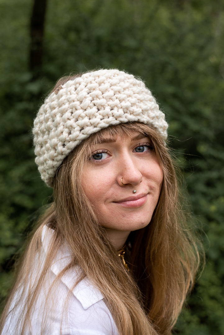 Matching Pebble Headband & Cowl Set