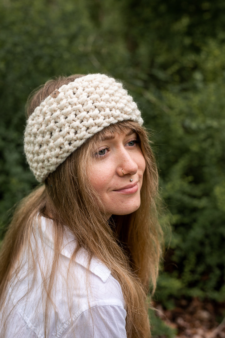 Matching Pebble Headband & Cowl Set