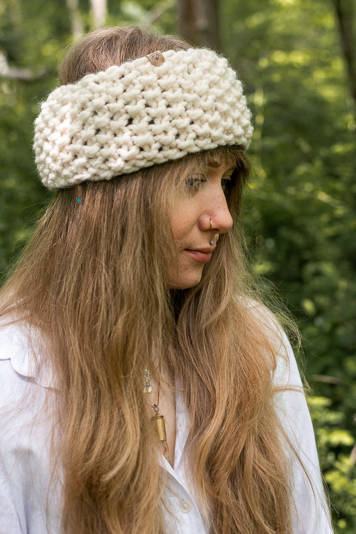 Matching Pebble Headband & Cowl Set
