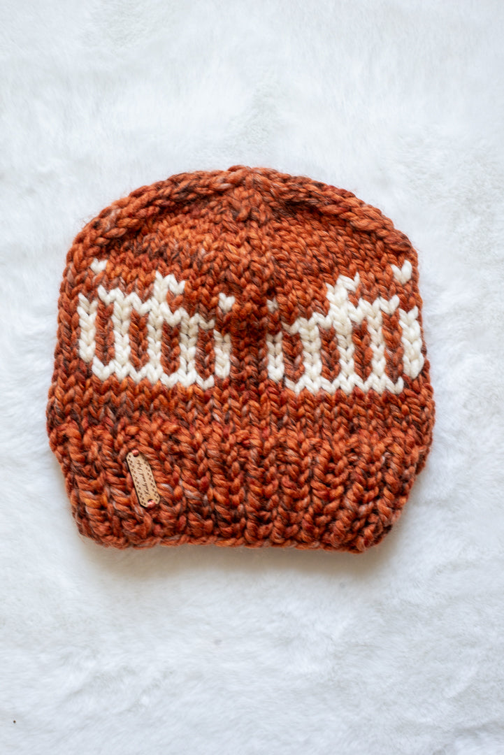 Pumpkin Spice Beanie