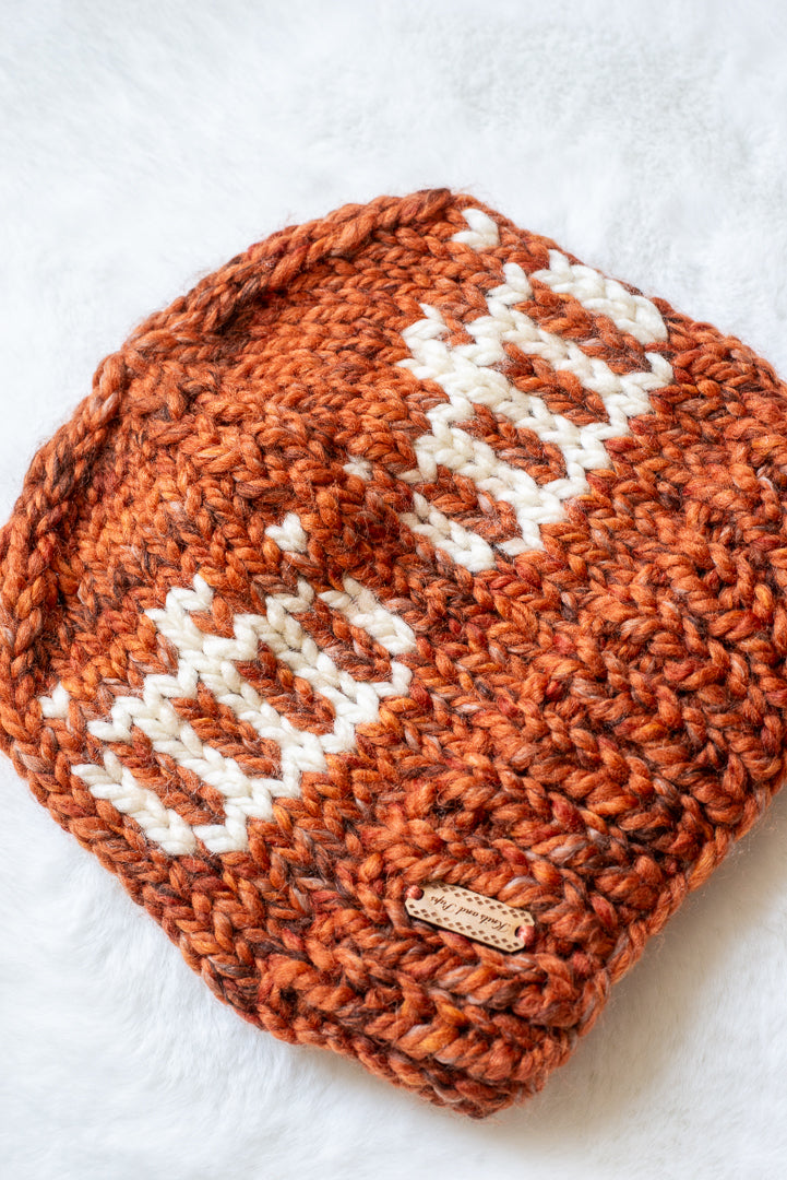 Pumpkin Spice Beanie