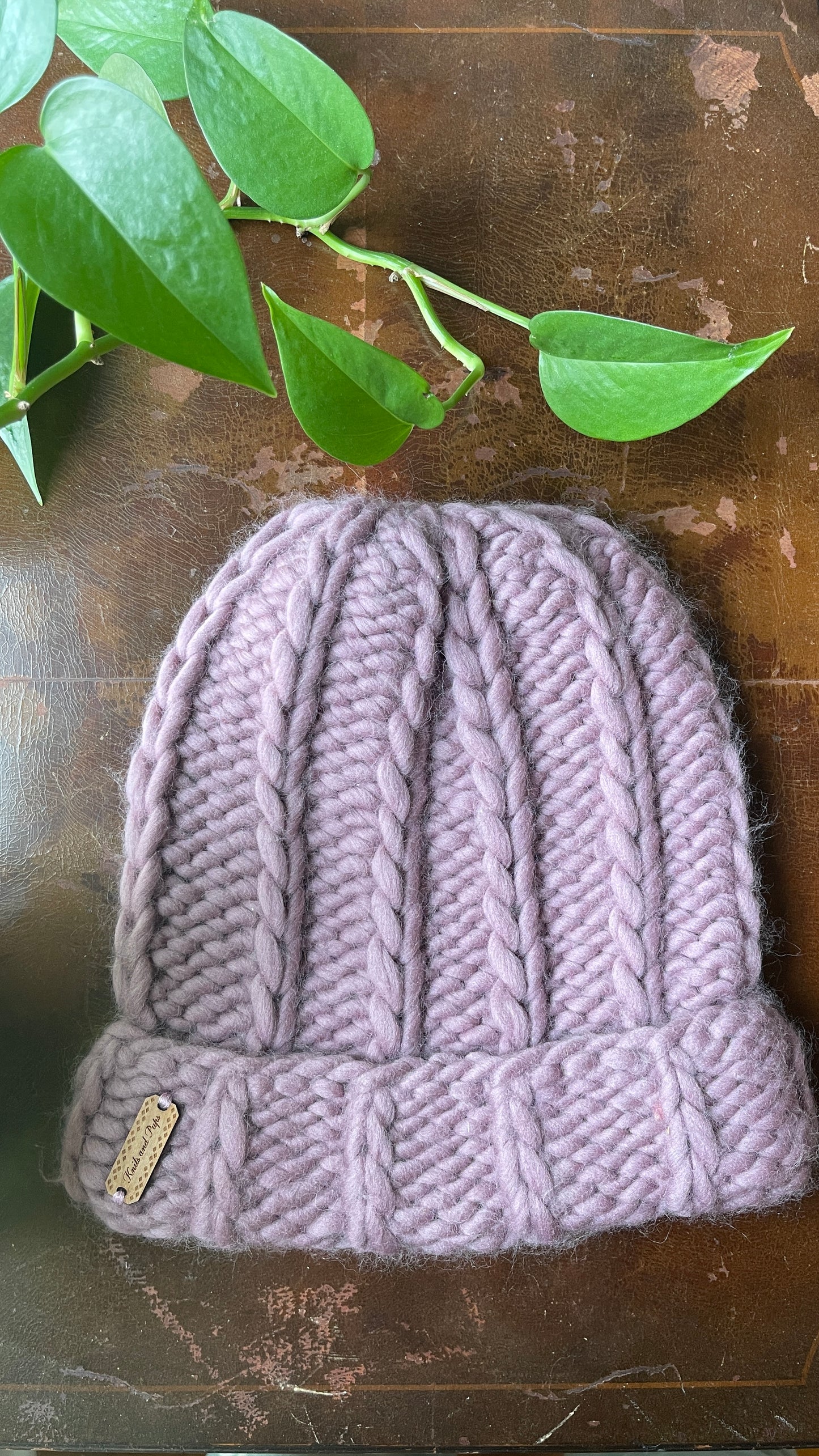 Sample - Adult Wool Ribbed Beanie