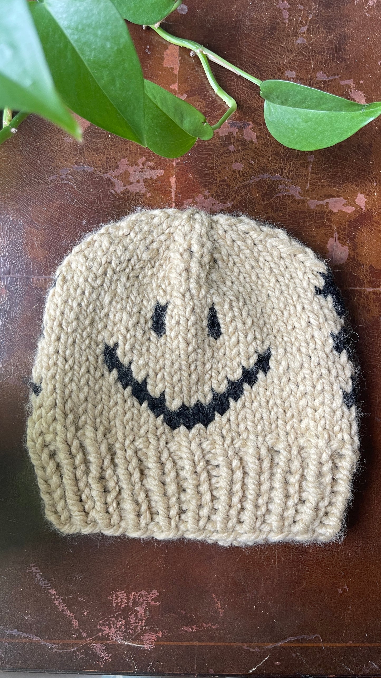 Sample - Adult Smiley Face Beanie