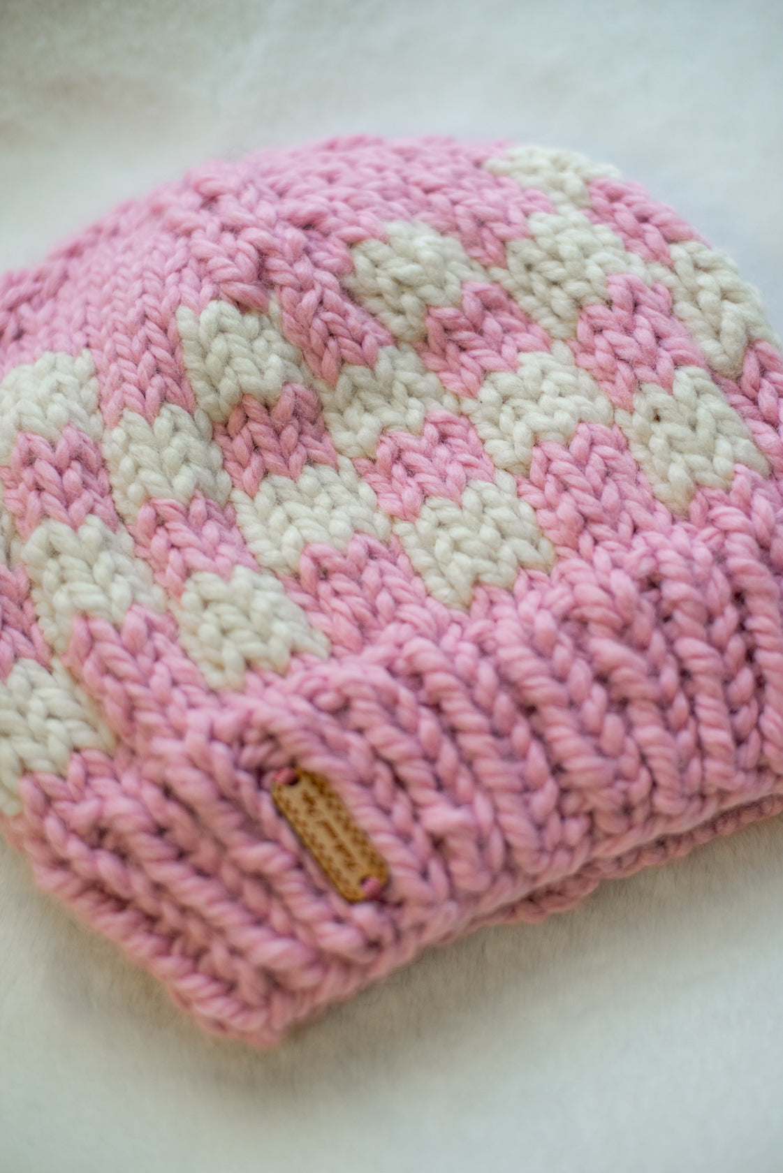 Checkered Beanie
