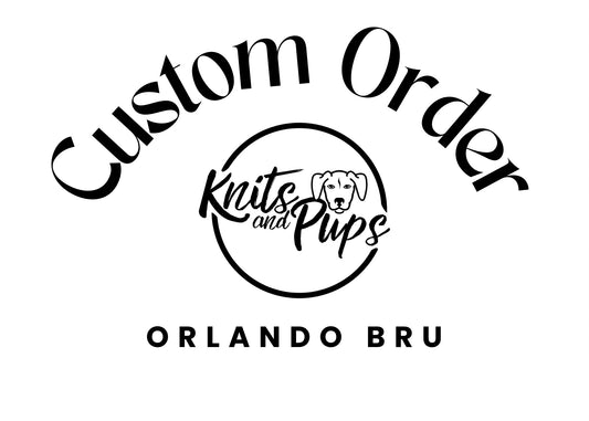 Custom Order for Orlando Bru