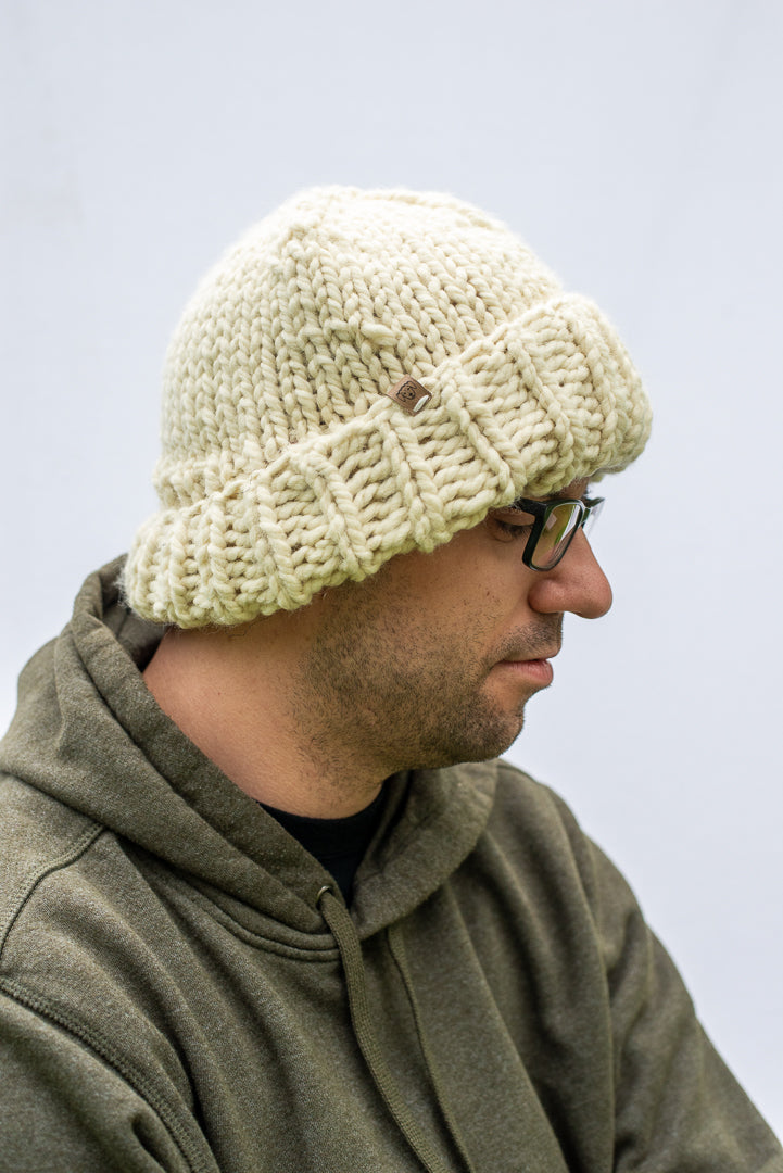 Folded brim hat online