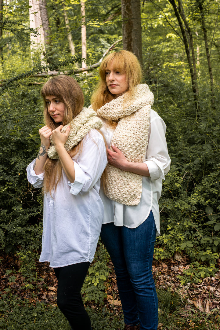 Textured Circular Scarf