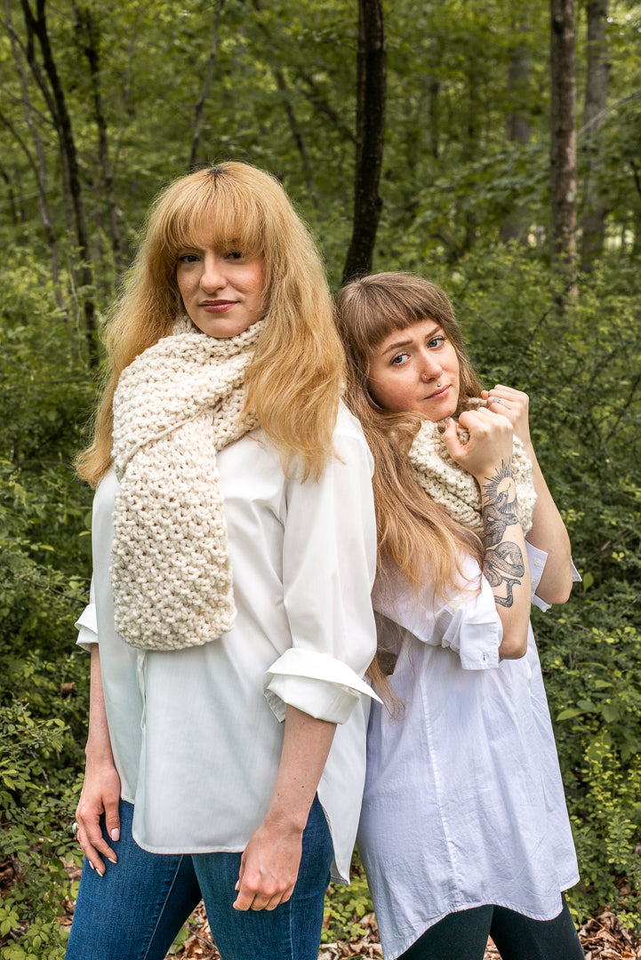 Textured Circular Scarf