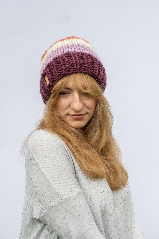Lesbian Pride Beanie