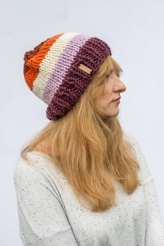 Lesbian Pride Beanie