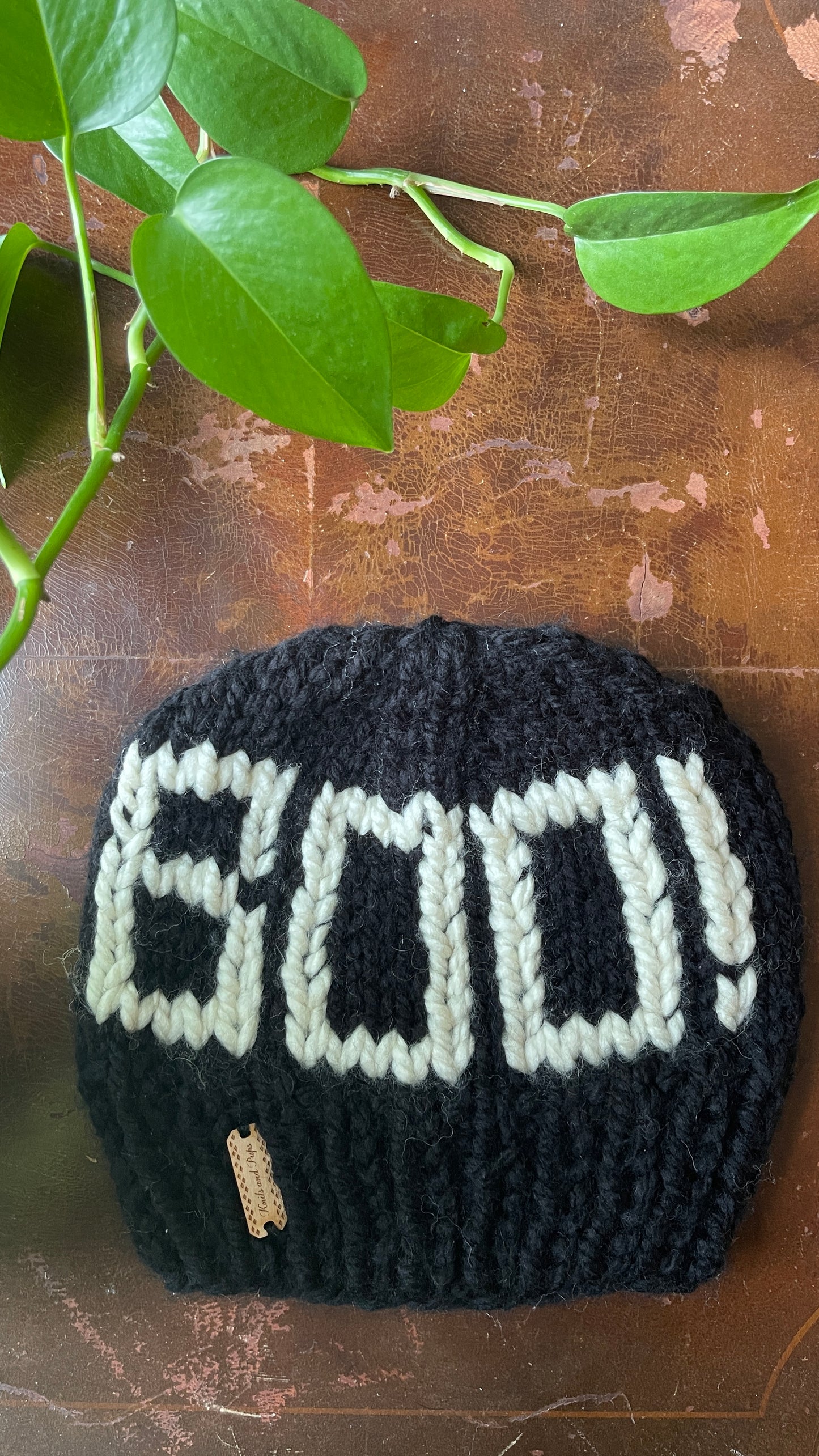 Sample - Adult BOO! Beanie