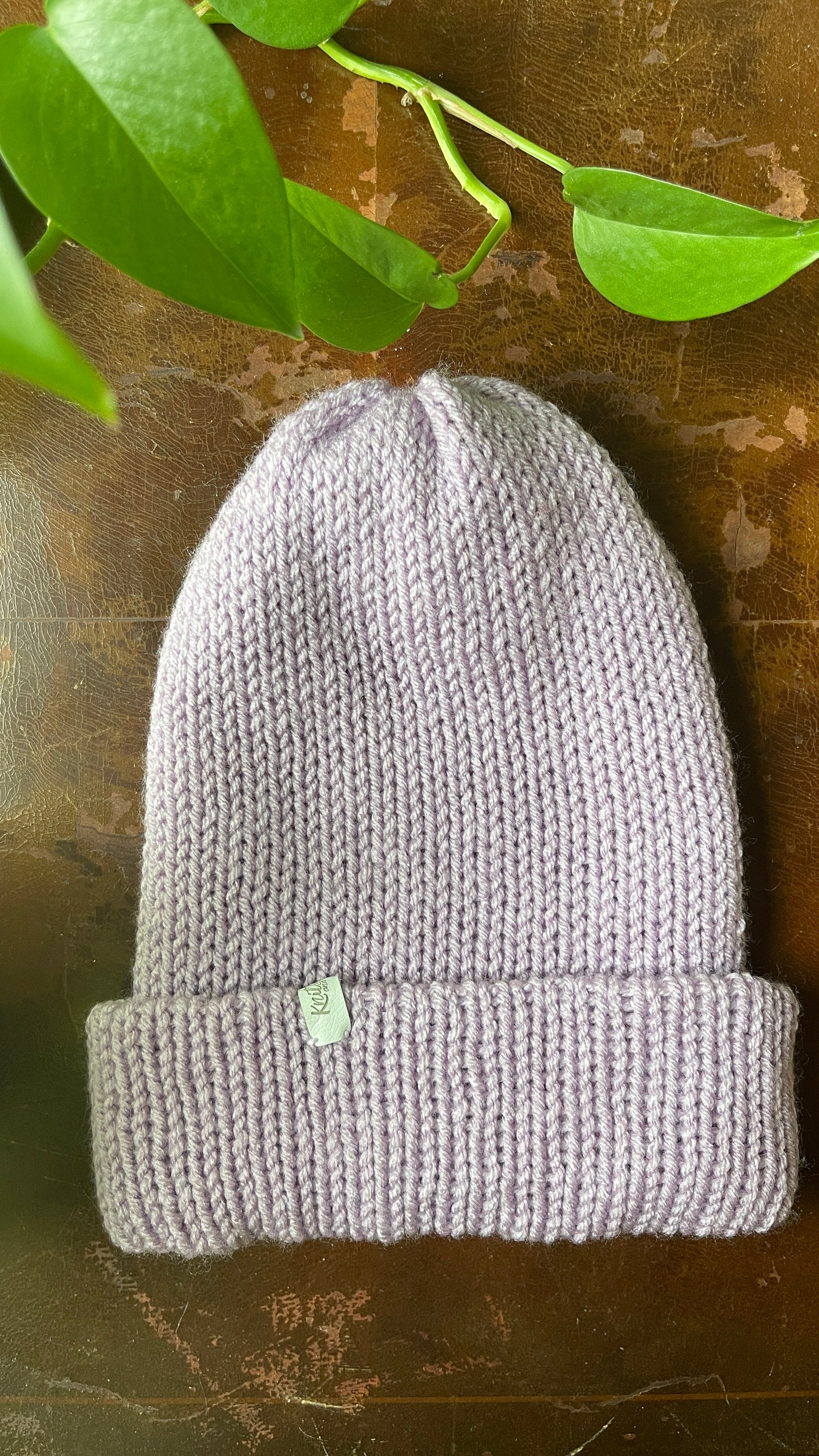 Sample - Adult Essential Lavender Beanie