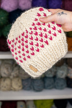 Load image into Gallery viewer, Matching Little Heart Beanie &amp; Cowl Set

